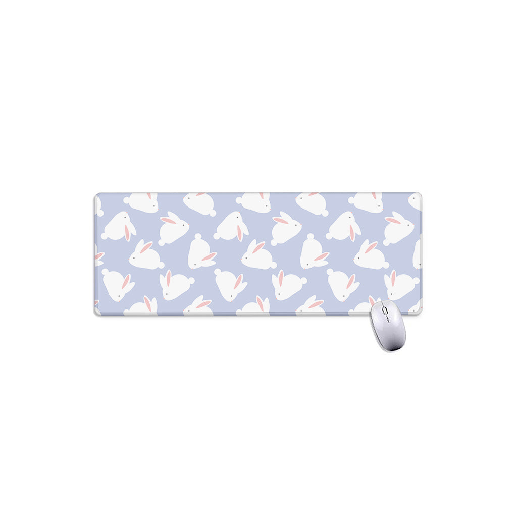 Mini Rabbit Pattern Print Extended Mouse Pad
