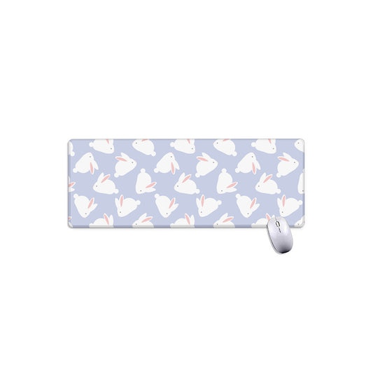 Mini Rabbit Pattern Print Extended Mouse Pad