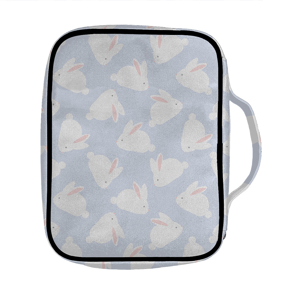 Mini Rabbit Pattern Print Front Pocket Bible Bag