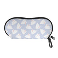 Mini Rabbit Pattern Print Glasses Case