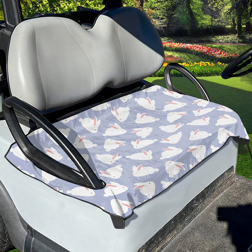 Mini Rabbit Pattern Print Golf Cart Seat Cover