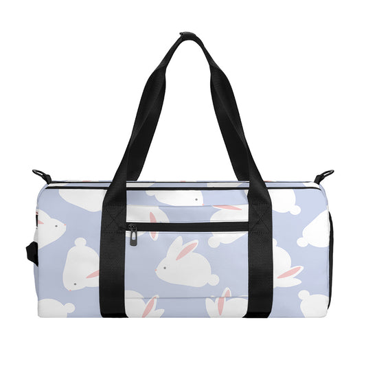 Mini Rabbit Pattern Print Gym Bag