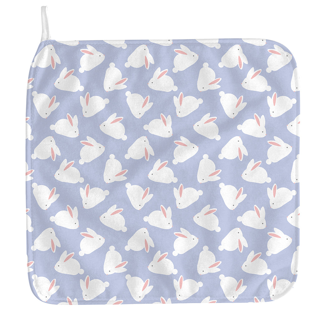Mini Rabbit Pattern Print Hand Towel