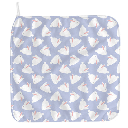 Mini Rabbit Pattern Print Hand Towel