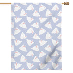 Mini Rabbit Pattern Print House Flag