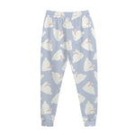 Mini Rabbit Pattern Print Jogger Pants