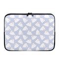 Mini Rabbit Pattern Print Laptop Sleeve