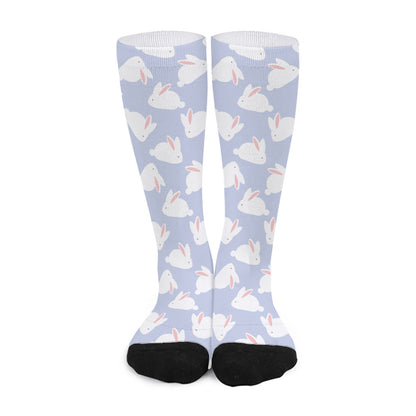 Mini Rabbit Pattern Print Long Socks