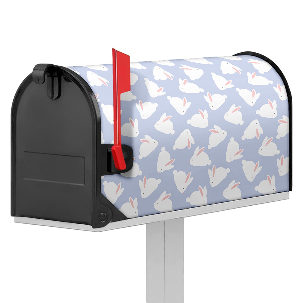 Mini Rabbit Pattern Print Mailbox Cover