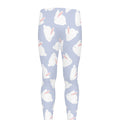 Mini Rabbit Pattern Print Men's Leggings