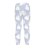 Mini Rabbit Pattern Print Men's leggings