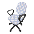 Mini Rabbit Pattern Print Office Chair Cover