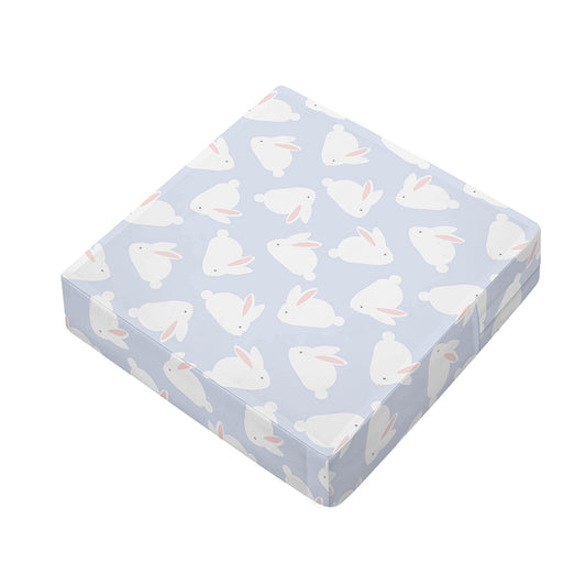 Mini Rabbit Pattern Print Outdoor Seat Cushion Cover
