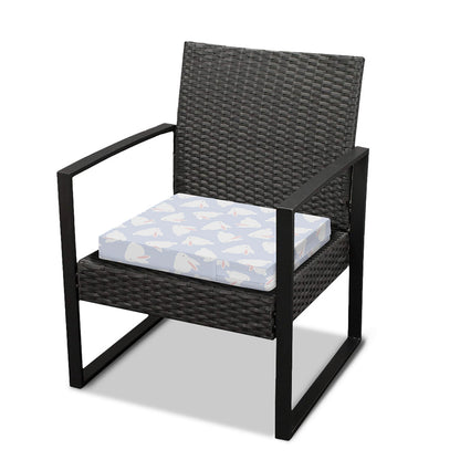 Mini Rabbit Pattern Print Outdoor Seat Cushion Cover
