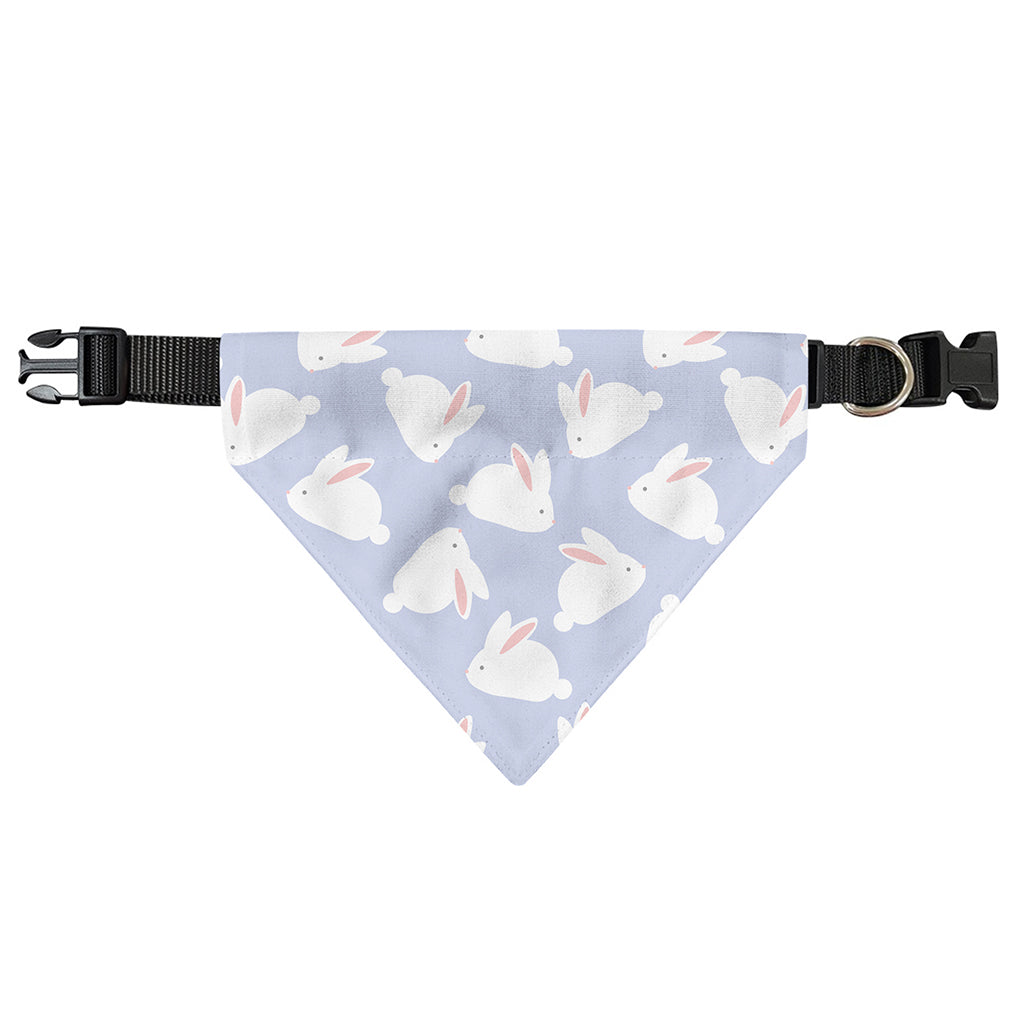 Mini Rabbit Pattern Print Over The Collar Dog Bandana