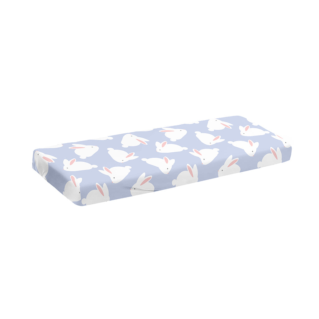 Mini Rabbit Pattern Print Piano Keyboard Cover