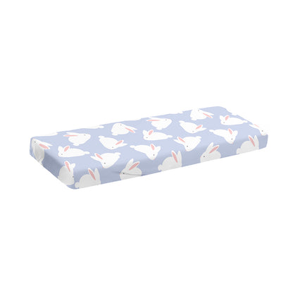 Mini Rabbit Pattern Print Piano Keyboard Cover