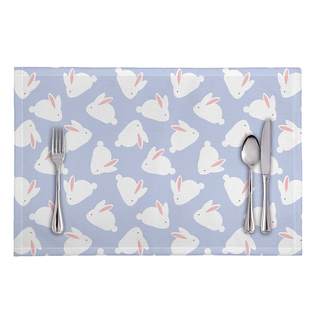 Mini Rabbit Pattern Print Placemat