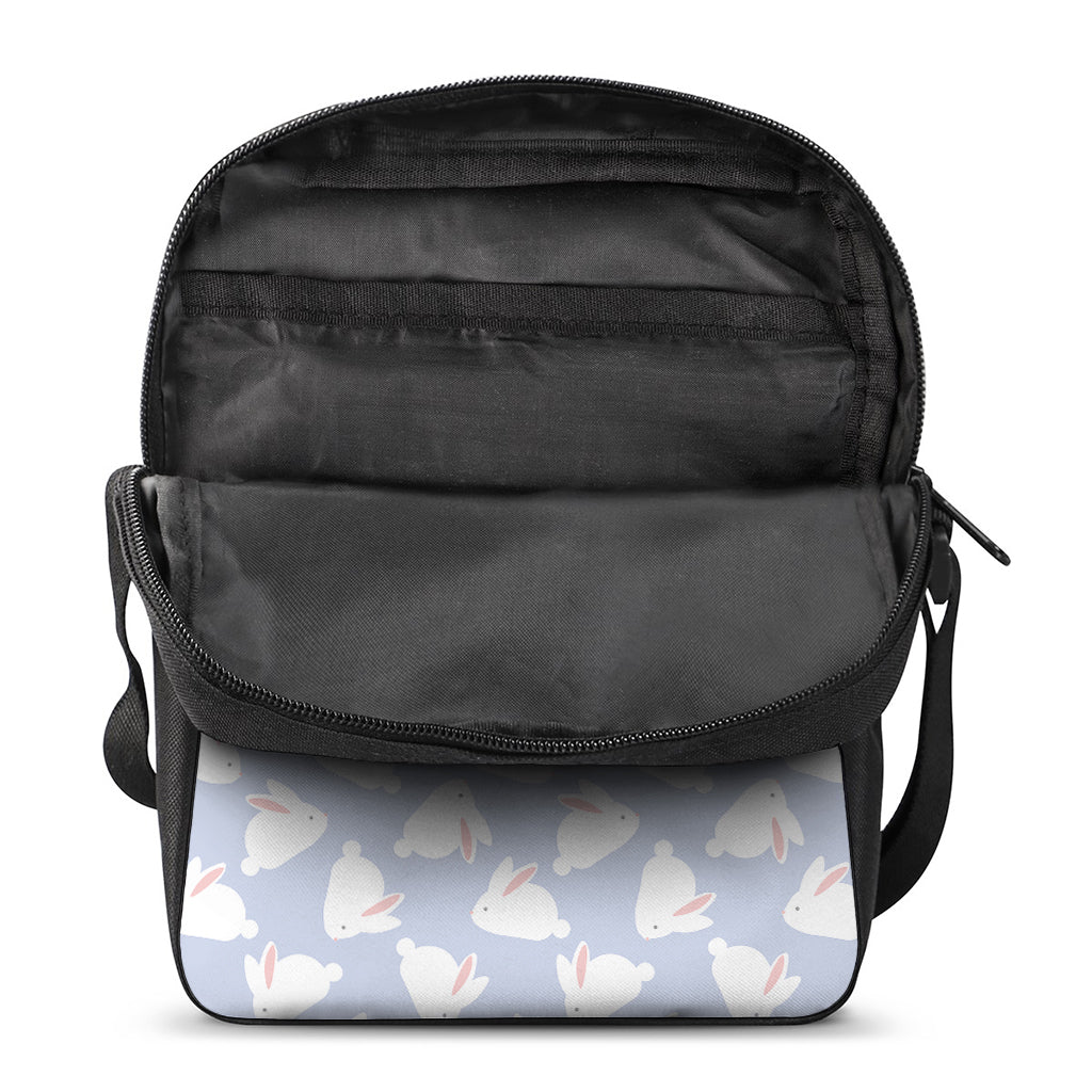 Mini Rabbit Pattern Print Rectangular Crossbody Bag