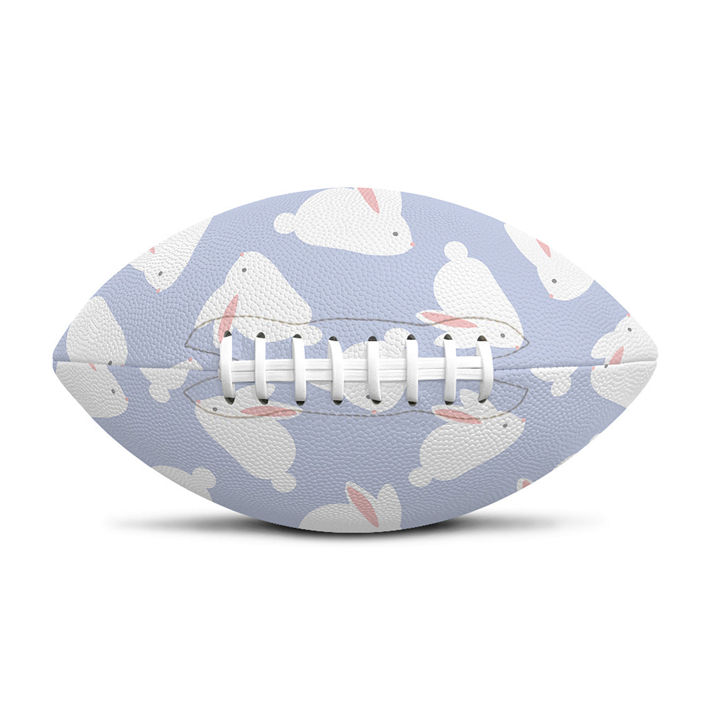 Mini Rabbit Pattern Print Rugby Ball