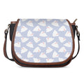 Mini Rabbit Pattern Print Saddle Bag