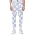 Mini Rabbit Pattern Print Joggers