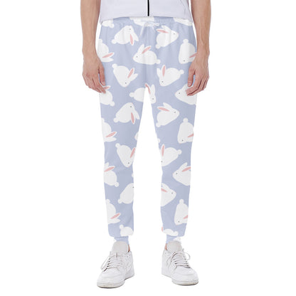 Mini Rabbit Pattern Print Scuba Joggers