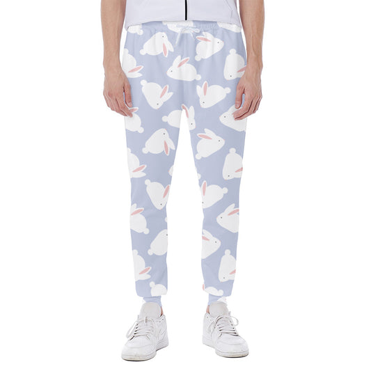 Mini Rabbit Pattern Print Scuba Joggers