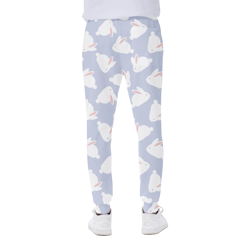 Mini Rabbit Pattern Print Scuba Joggers