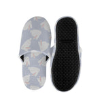 Mini Rabbit Pattern Print Slippers