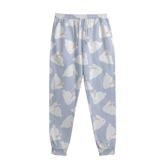 Mini Rabbit Pattern Print Sweatpants