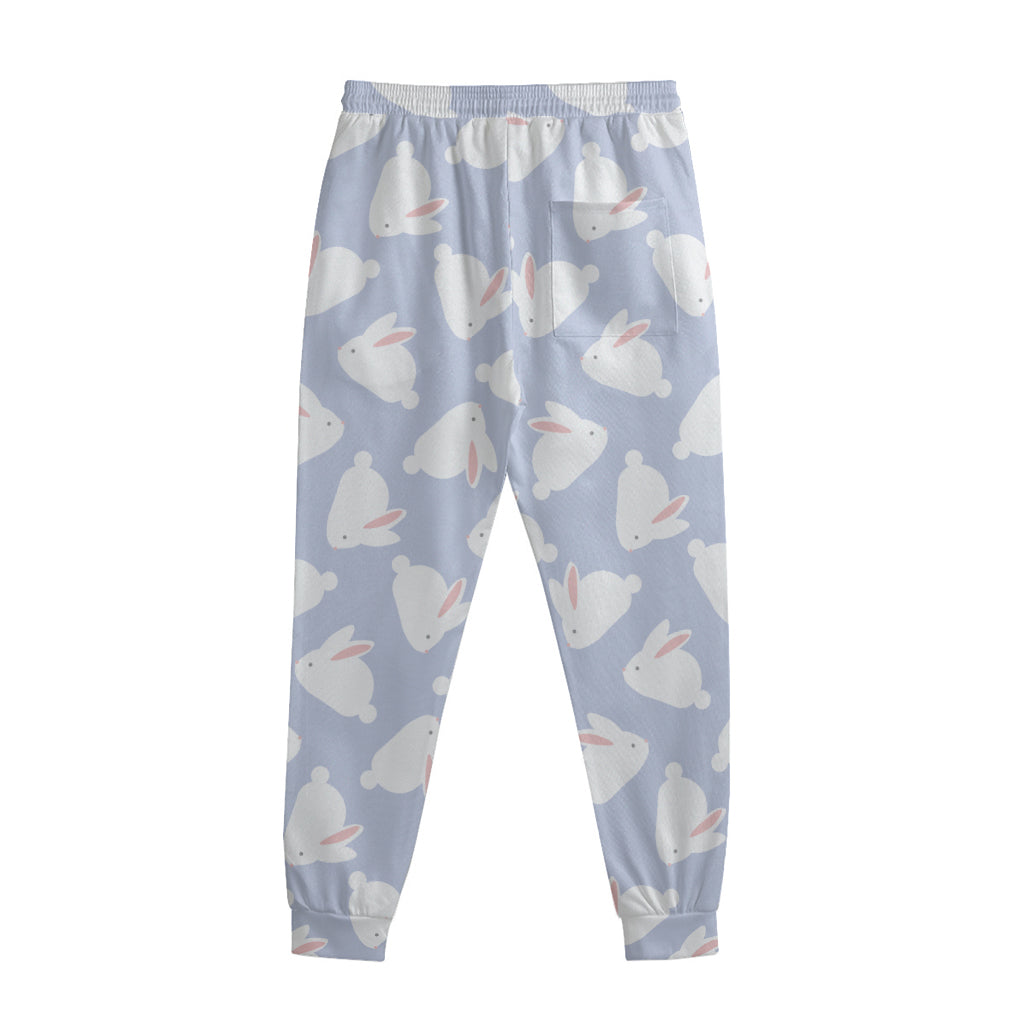 Mini Rabbit Pattern Print Sweatpants