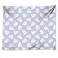 Mini Rabbit Pattern Print Tapestry