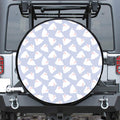Mini Rabbit Pattern Print Tire Cover
