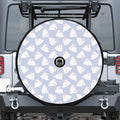 Mini Rabbit Pattern Print Tire Cover With Camera Hole