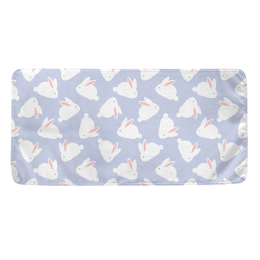 Mini Rabbit Pattern Print Towel