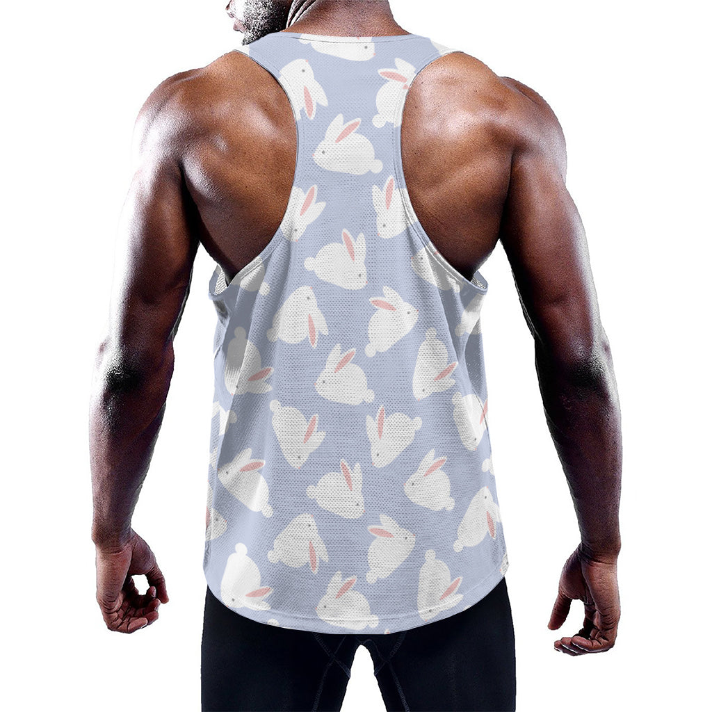Mini Rabbit Pattern Print Training Tank Top