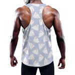 Mini Rabbit Pattern Print Training Tank Top