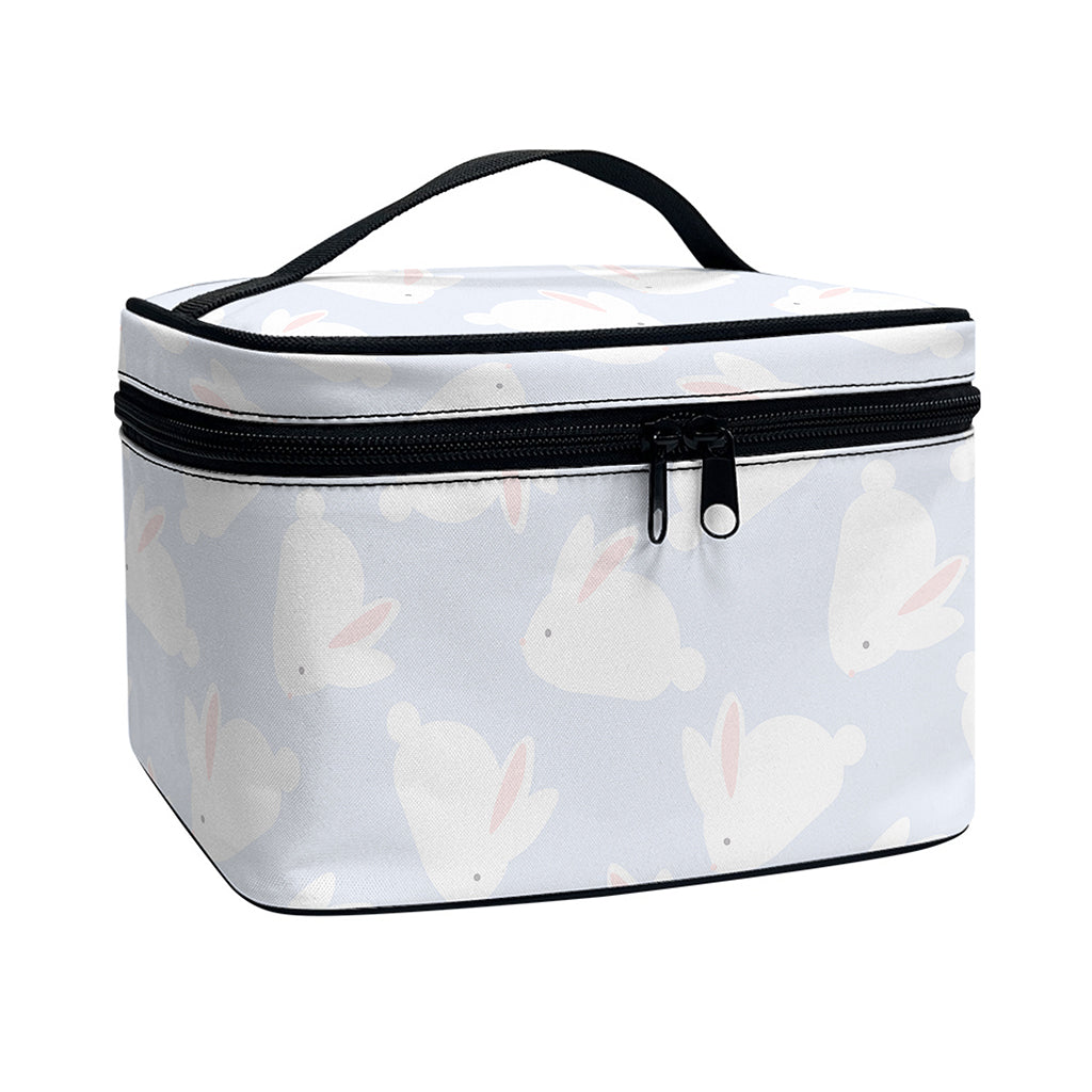 Mini Rabbit Pattern Print Travel Makeup Bag