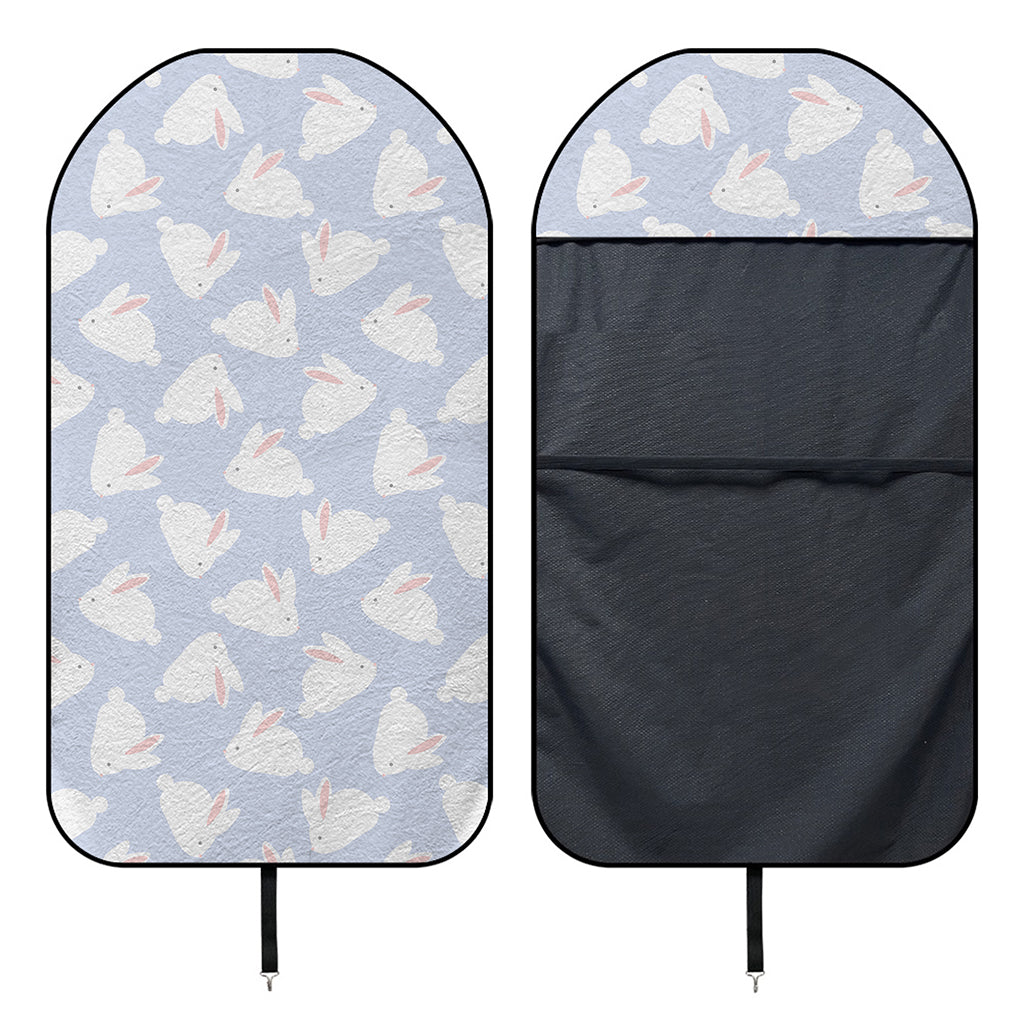 Mini Rabbit Pattern Print Waterproof Car Seat Cover