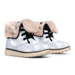 Mini Rabbit Pattern Print Winter Boots