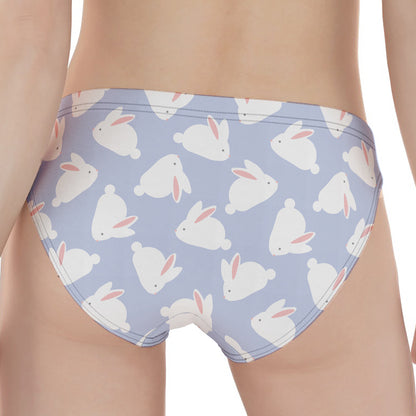 Mini Rabbit Pattern Print Women's Panties