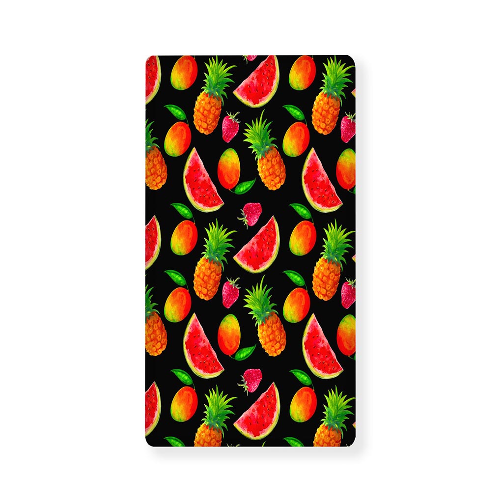 Mix Fruit Pineapple Pattern Print Baby Crib Sheet