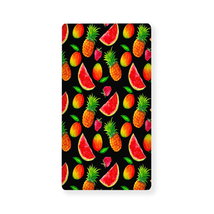 Mix Fruit Pineapple Pattern Print Baby Crib Sheet