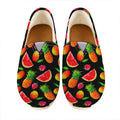 Mix Fruit Pineapple Pattern Print Casual Shoes