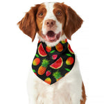 Mix Fruit Pineapple Pattern Print Dog Bandana