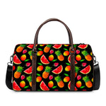 Mix Fruit Pineapple Pattern Print Duffle Bag