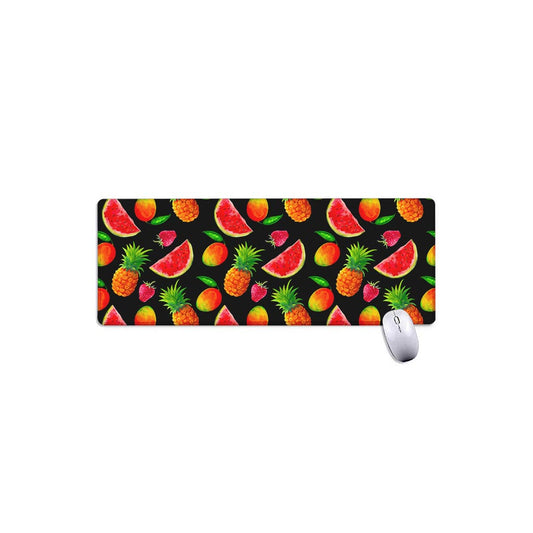 Mix Fruit Pineapple Pattern Print Extended Mouse Pad