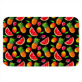 Mix Fruit Pineapple Pattern Print Indoor Door Mat