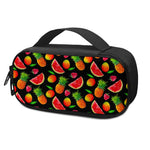 Mix Fruit Pineapple Pattern Print Insulin Cooler Travel Case